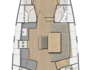 Location bateau Göcek pas cher Oceanis 46.1