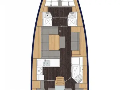 Location Voilier à Seget Donji - Bavaria Bavaria C45