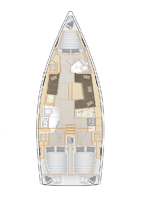 Location à Seget Donji - Hanse Hanse 388 sur SamBoat