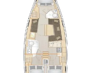 Location à Seget Donji - Hanse Hanse 388 sur SamBoat