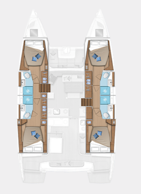 Location bateau Álimos pas cher Lagoon 46