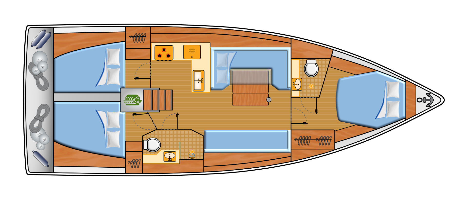 Louez un Hanse Hanse 410 à Pula