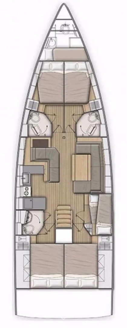 Location bateau Bénéteau Oceanis 51.1 à Lefkáda sur Samboat