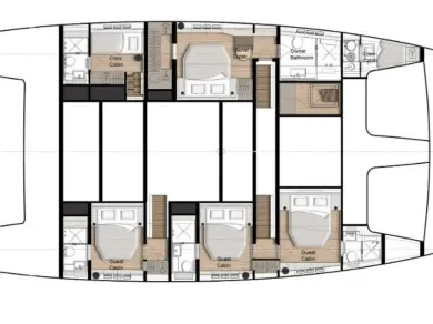Catamaran à louer à Lefkáda au meilleur prix