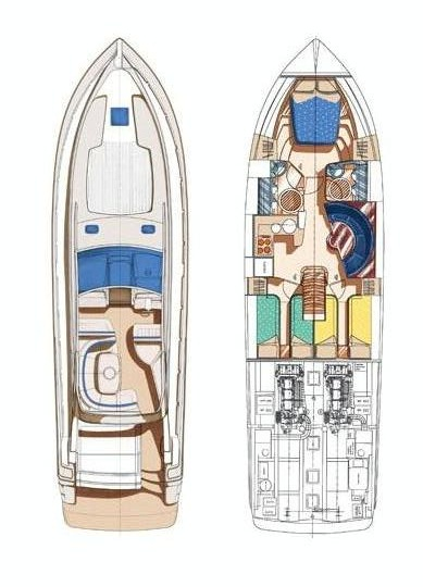 Location bateau Split pas cher Dalla Pieta 48