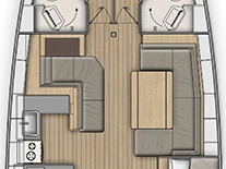 Bénéteau Oceanis 51.1 a louer à Álimos
