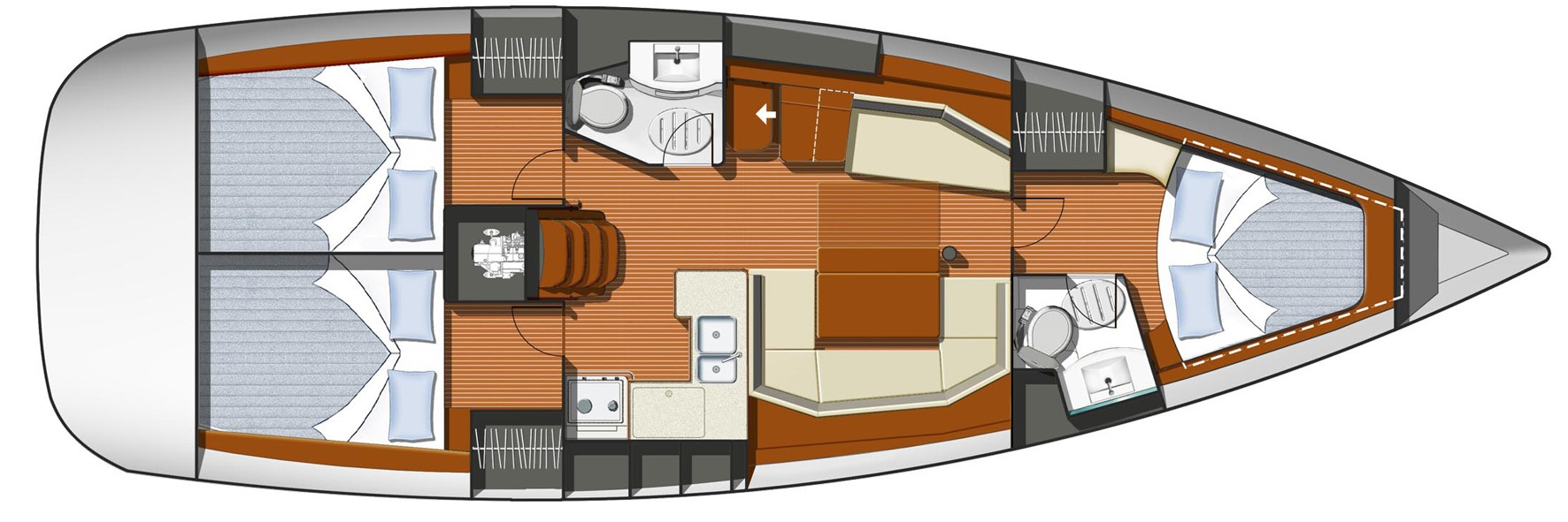 Location bateau Biograd na Moru pas cher Sun Odyssey 42i