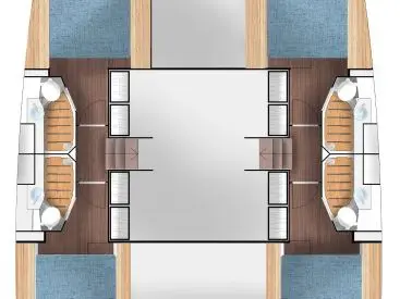 Location bateau Primošten pas cher Cervetti 44 Power - 4 + 1 cab.