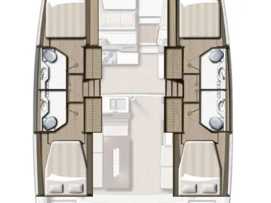 Location bateau Sibenik pas cher Bali 4.2