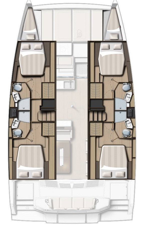 Catamaran à louer à Rogoznica au meilleur prix