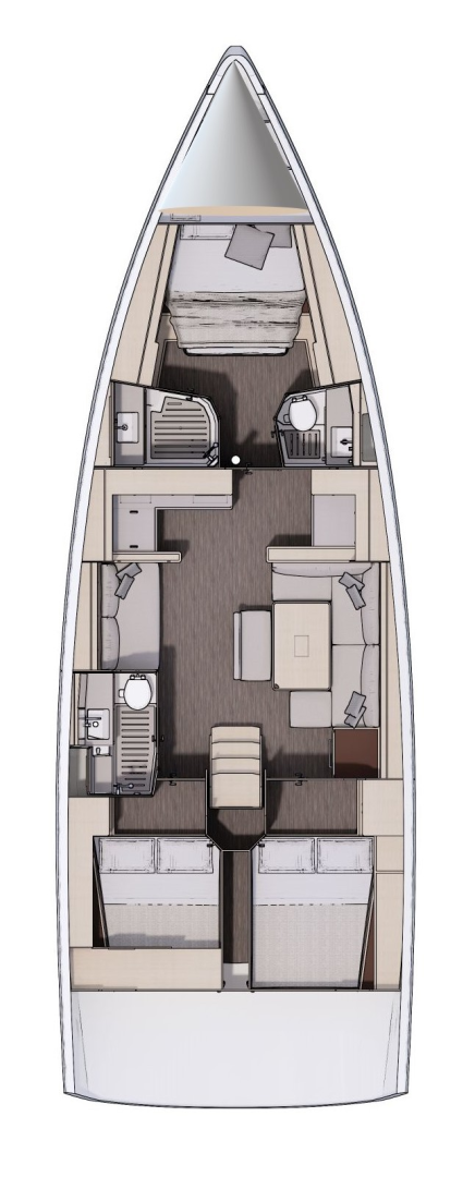 Location bateau Trogir pas cher Dufour 470