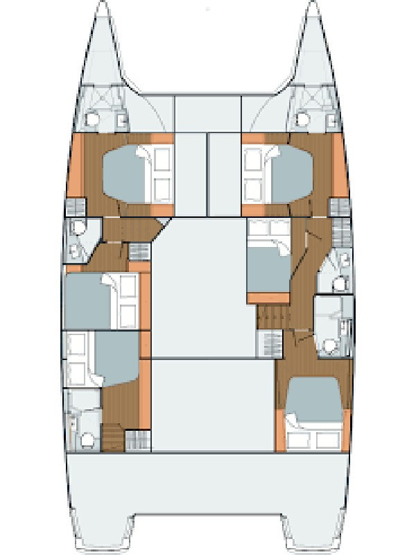 Louer Catamaran avec ou sans skipper Fountaine Pajot à Trogir