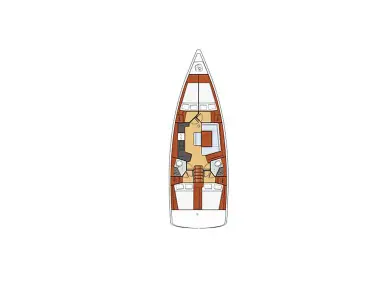 Bénéteau Oceanis 45 a louer à Lefkáda