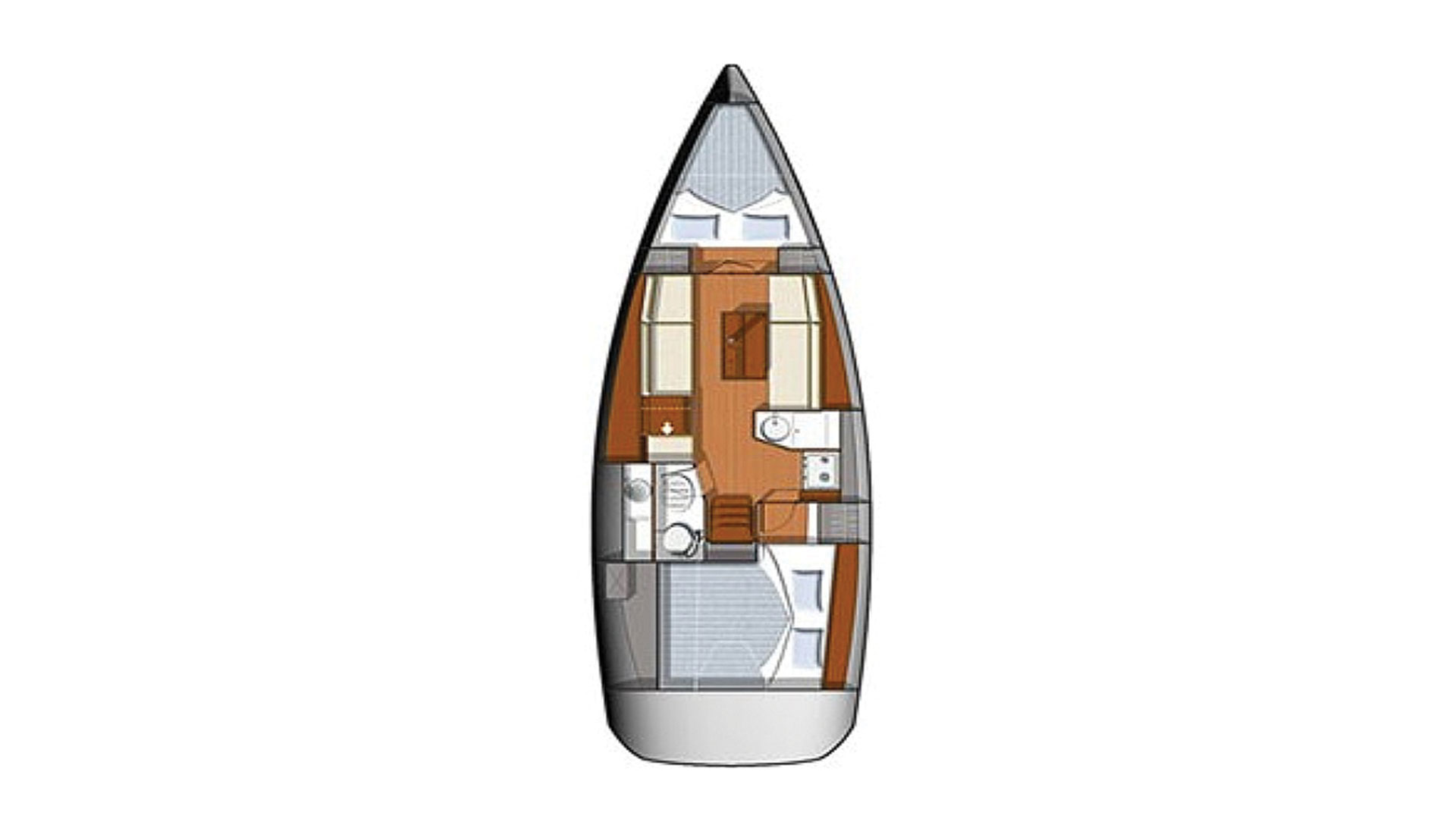 Jeanneau Sun Odyssey 33i a louer à Gouviá