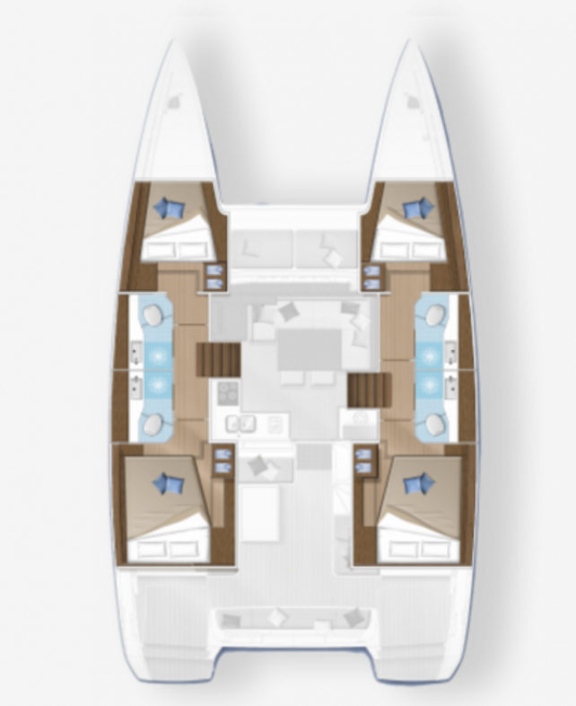 Location Catamaran Lagoon avec permis