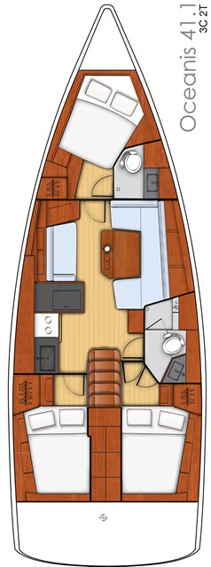 Location Voilier à Álimos - Bénéteau Oceanis 41.1