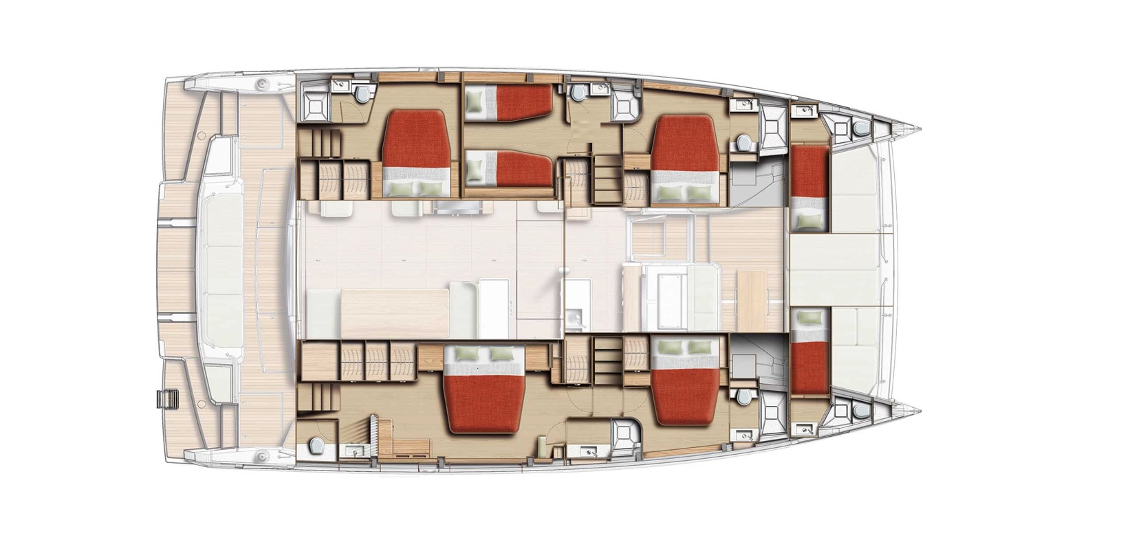 Louer Catamaran avec ou sans skipper Bali à Kaštela