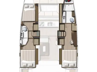 Location bateau Sibenik pas cher Bali Catsmart OW - 3 cab.