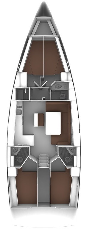 Location bateau Fethiye pas cher Cruiser 46