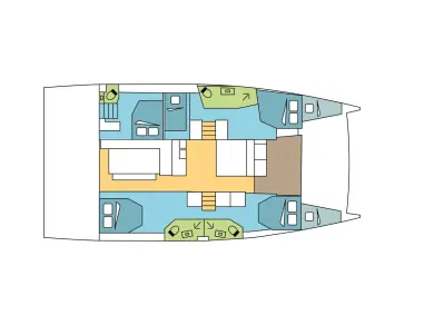 Location à Sibenik - Bali Bali 4.6 sur SamBoat