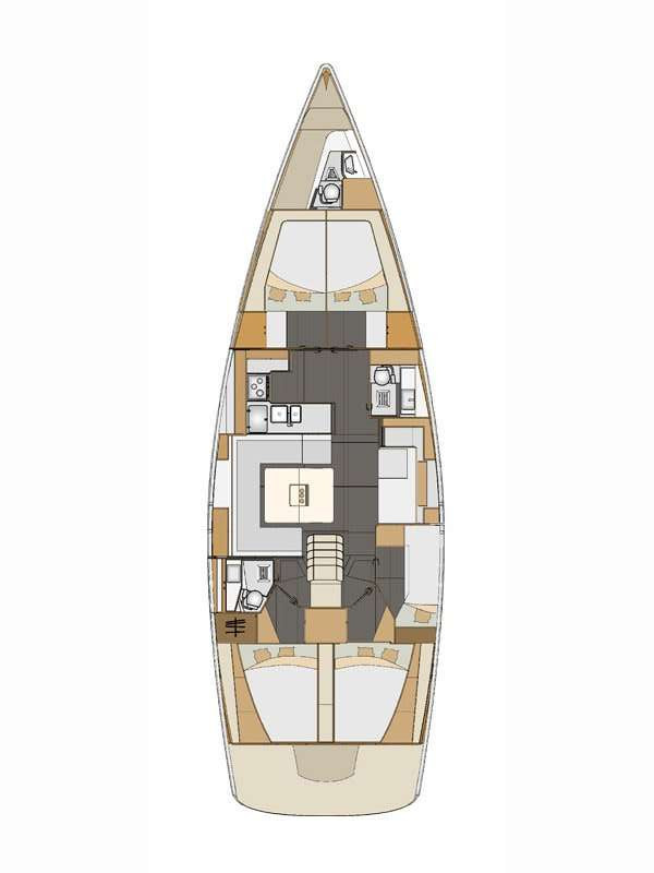 Location bateau Elan Impression 50 à Sibenik sur Samboat