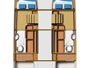 Location Bateau à moteur à Le Marin - Aquila Aquila 36