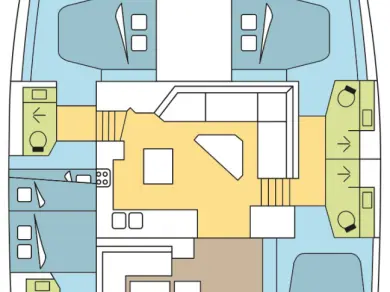 Location à Olbia - Fountaine Pajot Tanna 47 sur SamBoat