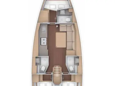 Location à Lefkáda - Dufour Dufour 390 sur SamBoat