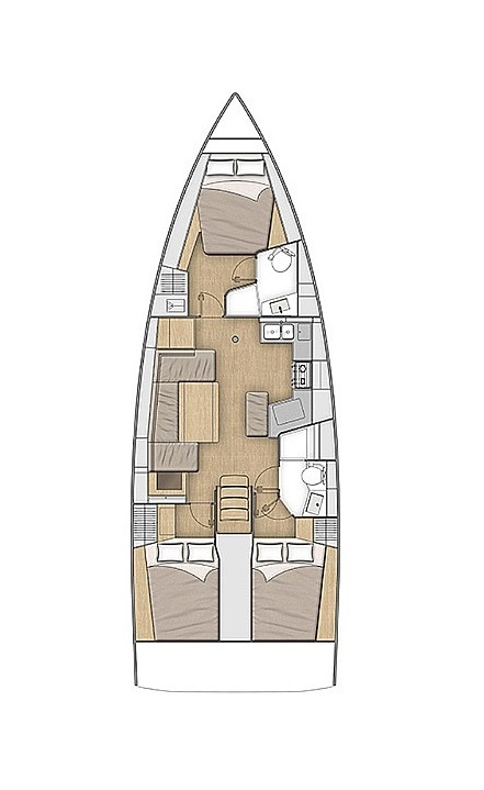 Louer Voilier avec ou sans skipper Bénéteau à Lefkáda