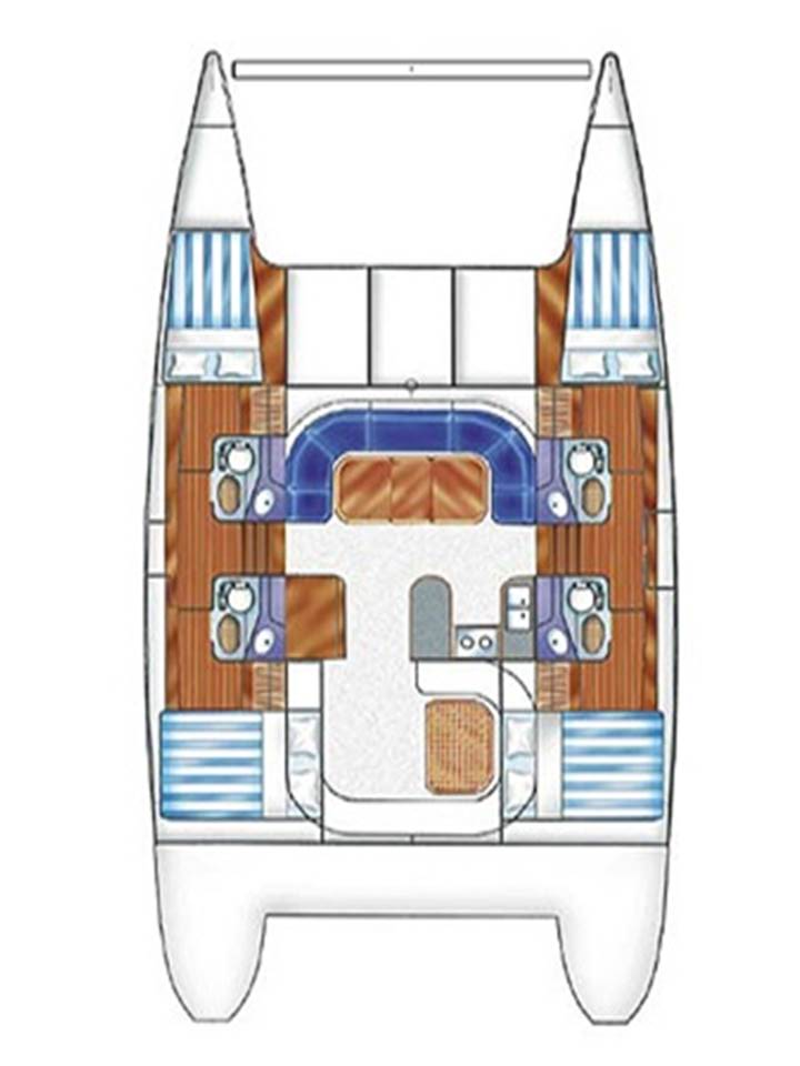 Location bateau Corazón de Jesús Island pas cher Nautitech 44
