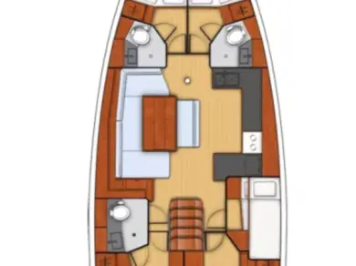 Location bateau Fethiye pas cher Oceanis 48