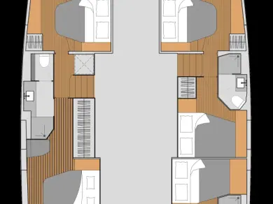 Fountaine Pajot Aura 51 a louer à Frenchtown