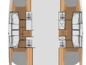 Location Catamaran à Frenchtown - Fountaine Pajot Elba 45