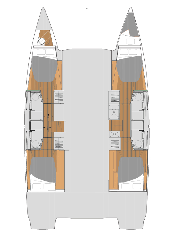 Location à Frenchtown - Fountaine Pajot Elba 45 sur SamBoat