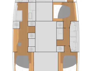 Location bateau Fountaine Pajot Tanna 47 à Frenchtown sur Samboat
