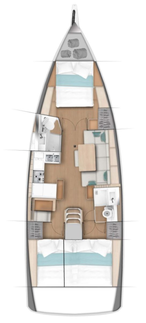 Jeanneau Sun Odyssey 440 a louer à Annapolis