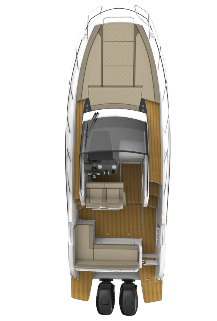 Location bateau Tribunj pas cher Quicksilver Activ 875 Sundeck