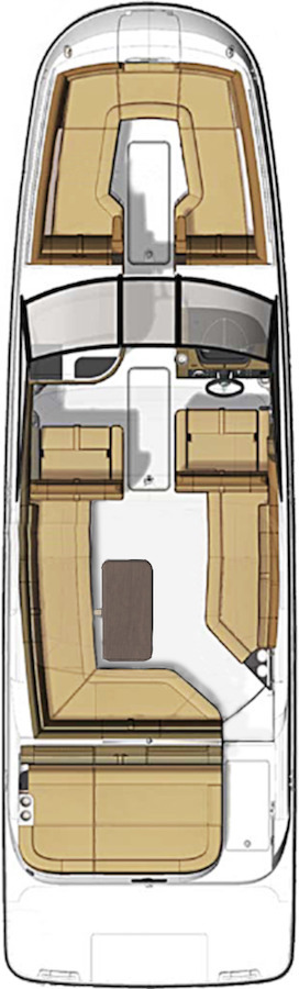 Location Bateau à moteur à Tribunj - Sea Ray Sea Ray SDX 270