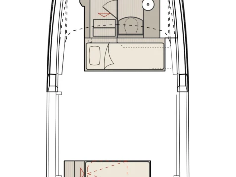 Location bateau Sukošan pas cher Saxdor 400 GTO