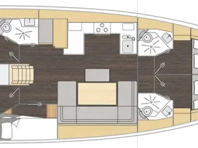 Location bateau Fethiye pas cher Bavaria C46