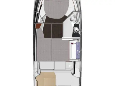 Location bateau Jeanneau Merry Fisher 895 à Novi Vinodolski sur Samboat