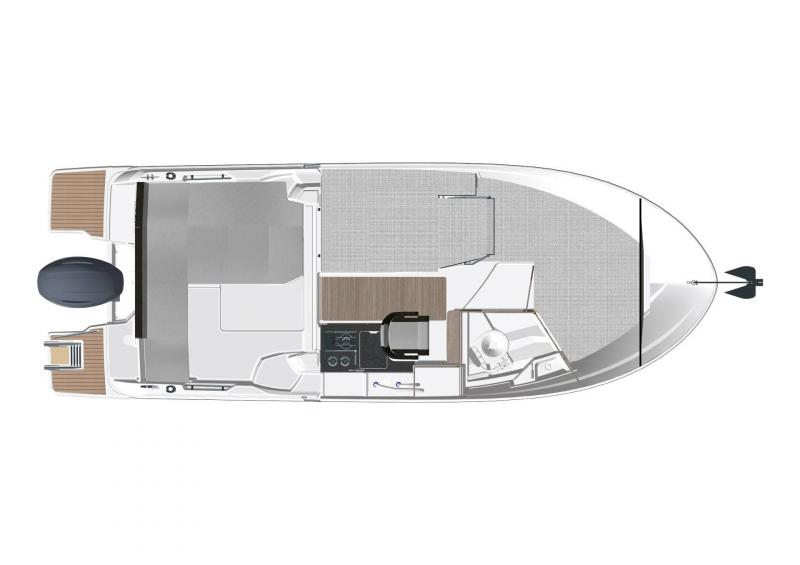 Louer Bateau à moteur avec ou sans skipper Jeanneau à Trogir