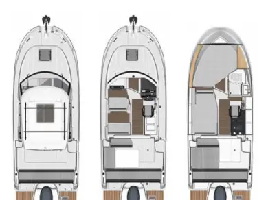 Location Bateau à moteur Jeanneau avec permis