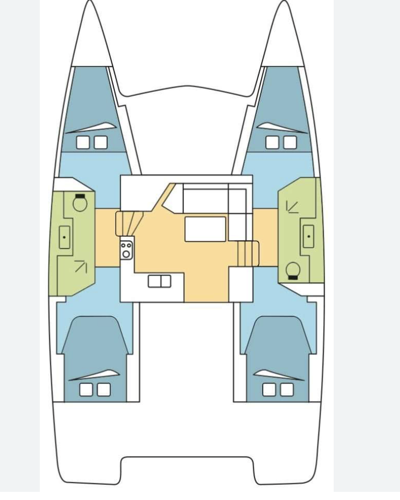 Location bateau Mai Khao pas cher Lucia 40