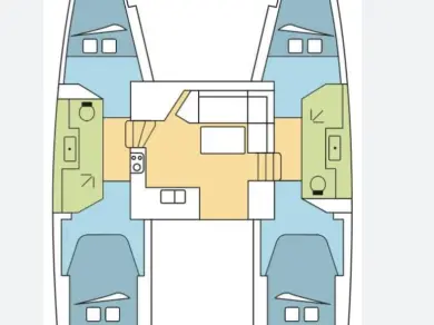 Location bateau Mai Khao pas cher Lucia 40