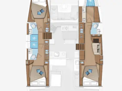 Location Catamaran à Road Town - Lagoon Lagoon 46