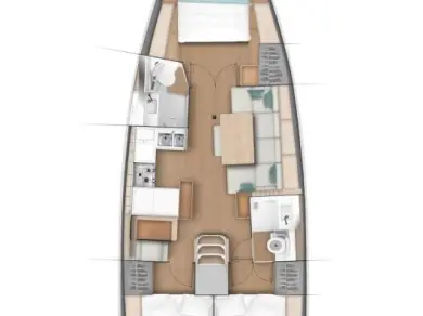 Location bateau Road Town pas cher Sun Odyssey 440