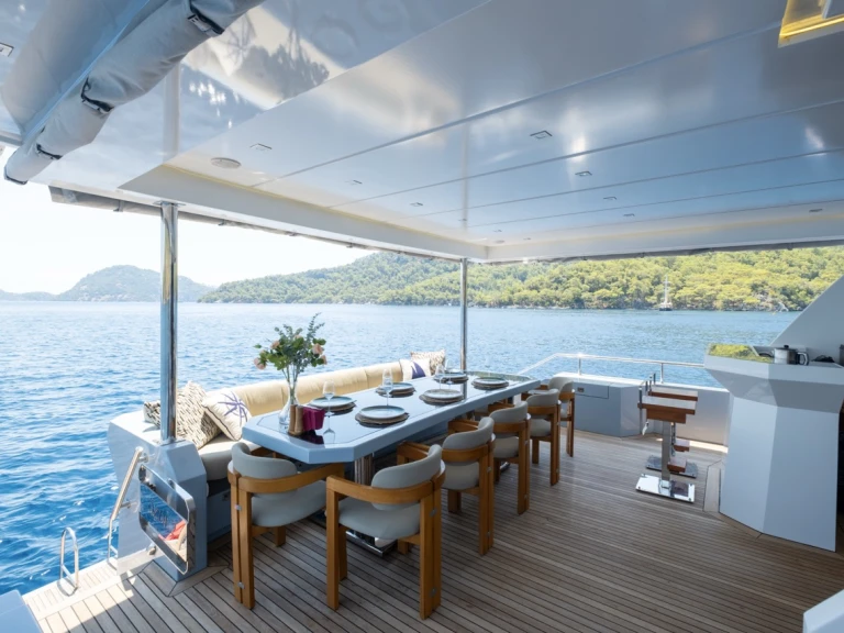 Location bateau Göcek pas cher PLT 85 Trawler