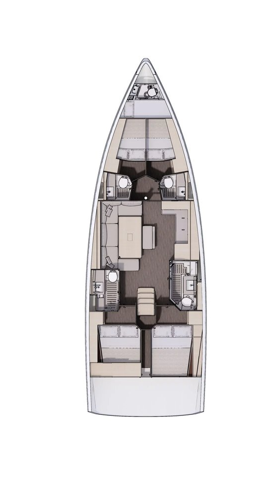 Location bateau Cagliari pas cher Dufour 470