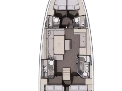 Location bateau Cagliari pas cher Dufour 470